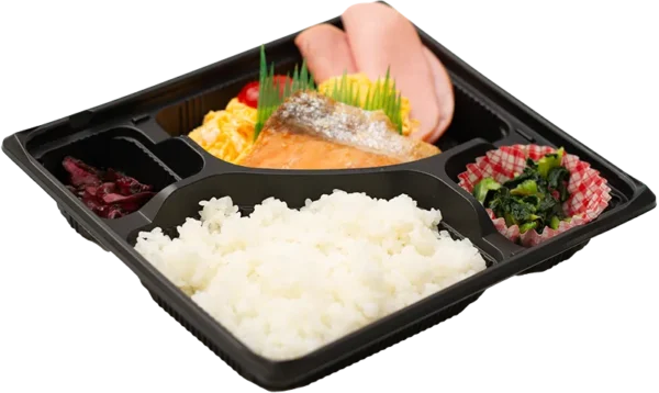 【朝弁】シャケ弁当